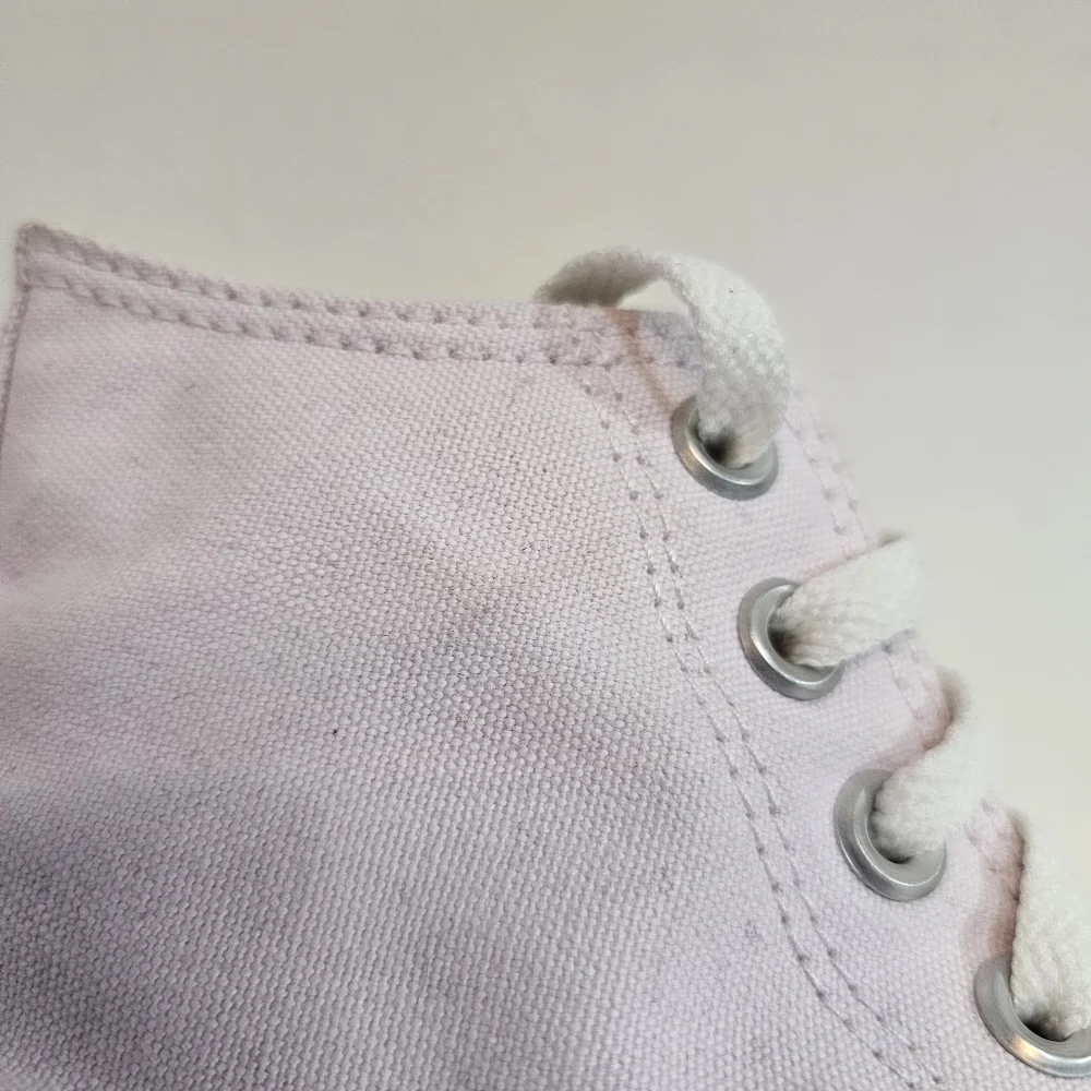 Converse Pale Pink/Lavender All Star Move Platform Sneakers W7 - Picture 8 of 8